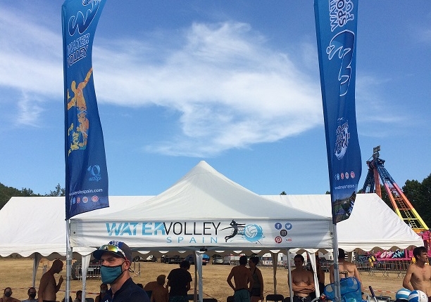 Imagen del II torneo Watervolley Spain Caldes de Malavella