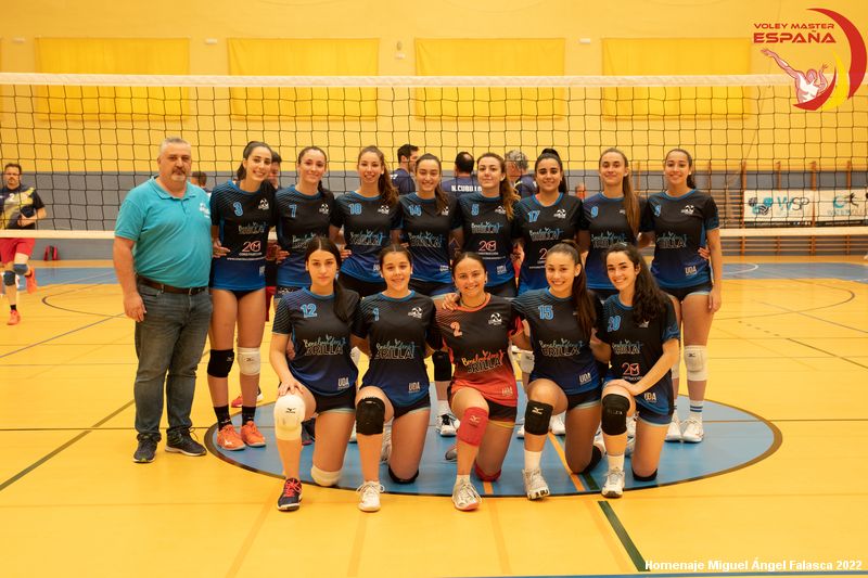 Foto equipo Femenino UDA Benalmádena voleibol