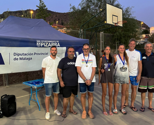 Watervolley Diputacion Provincial de Malaga Pizarra 2022 - entrega de premios